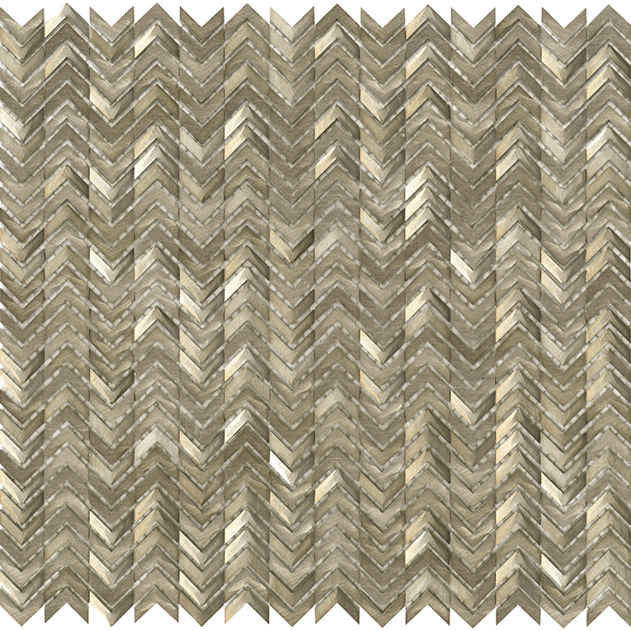 GRAVITY ALUMINIUM ARROW GOLD 29.8x30x0.4 L'ANTIC COLONIAL