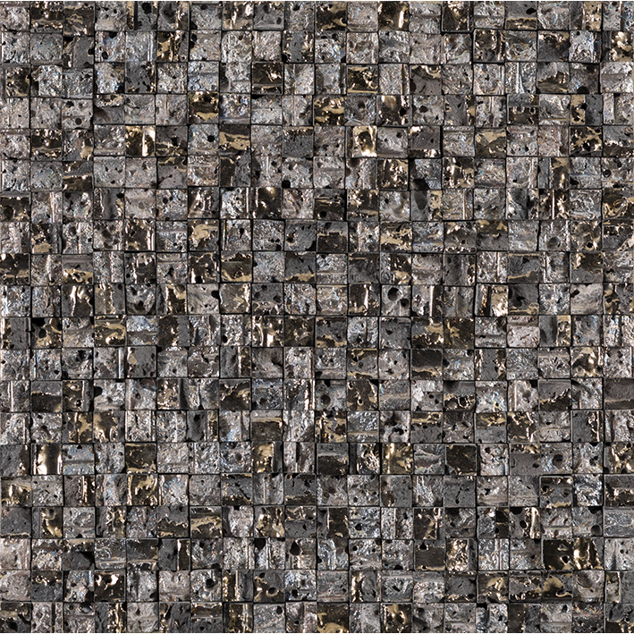 ELITE LAVA STONE MIX GOLD SILVER 30x30x1.5 L'ANTIC COLONIAL