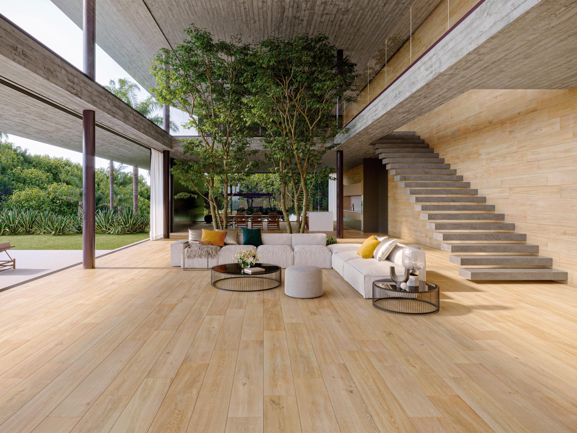 TANZANIA NUT 23x150 PORCELANOSA
